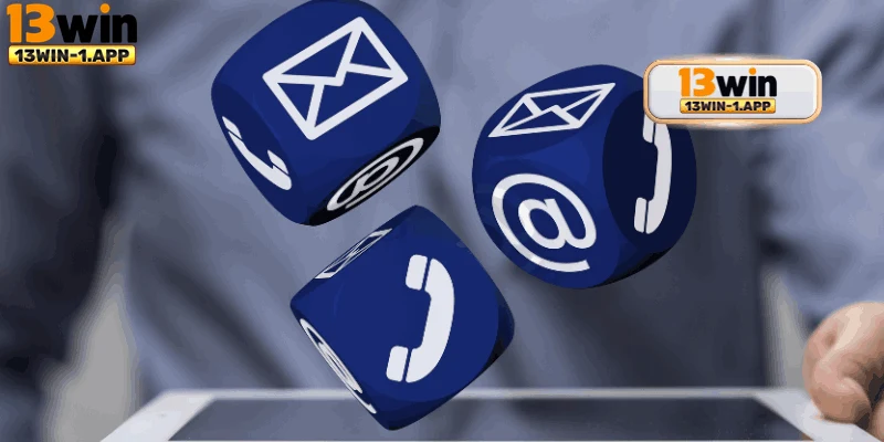 Giao diện liên hệ 13win thuộc nền tảng hiện đại dễ sử dụng