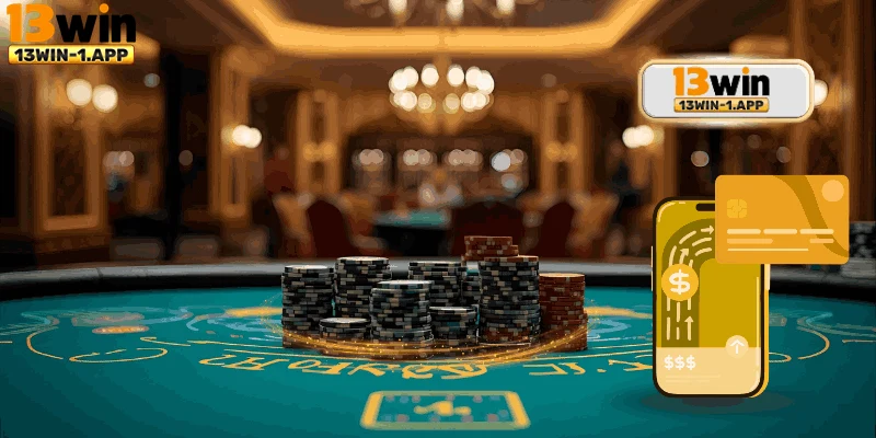 Khoảnh khắc người chơi kiểm tra giao dịch thành công tại 13win